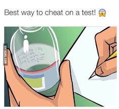 Check spelling or type a new query. Best Way To Cheat On A Test 9gag
