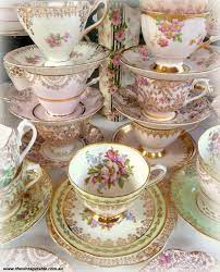 Vintage China Hire Perth The Vintage Table Pretty Tea Cups Afternoon Tea Tea Cups