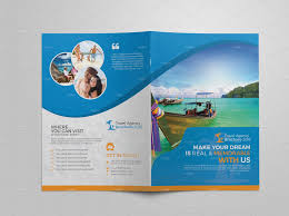 Travel Agency Bi Fold Brochure Bi Fold Brochure Travel Agency Brochure