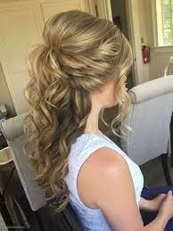 Mother Of The Bride Hairstyles For Medium Length Hair Google Search Long Hair Wedding Styles Wedding Hair Half Homecoming Hairstyles