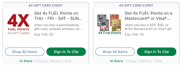Welcome to southern savers, where finding deals and steals is simple and rewarding! Expired Kroger 4x Fuel Points On Gift Cards This Weekend Includes Visa Mc 1 30 2 2 Doctor Of Credit