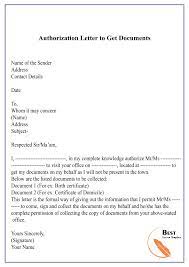 Authorization Letter To Process Documents – Sample & Example | Best Letter  Template | Letter Sample, Lettering, Letter Templates