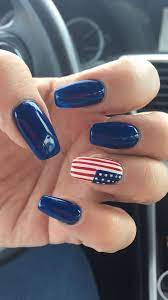 4th Of July Nails 2016 Coffin Nails Fourth Of July Nails July Nails 4th Of July Nails