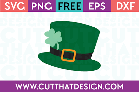 Download Free Svg St Patrick S Day Hat With Shamrock Cut That Design