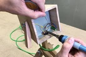 A Wooden Dog Led Lamp Wooden Lamp Acoustic Panels