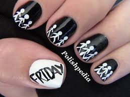 Simple nail designs for beginners! Black Nails Ideas The Best Images Bestartnails Com