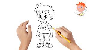 How To Draw A Little Boy Easy Drawings Youtube This video tutorial shows you how to draw a simple very easy anime/manga boy eye. how to draw a little boy easy drawings