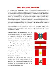 La bandera peruana by maritaflores 2055 views. Historia De La Bandera Del Peru San Martin