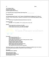 The first invitation letter for visa that i wrote was done in 2002 when i invited my dad to visit me in canada. Sponsorship Letter For Schengen Visa Sample Letter From Sponsor Visa Reservation