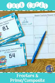 Students Will Practice Finding Factors Prime Factorization And Prime Composite Numbers With Number Worksheets Prime And Composite Numbers Prime Factorization