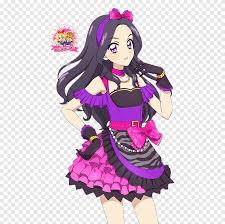 An anime adaptation was made by sunrise that began. Aikatsu Aikatsu Stars Ran Shibuki Ichigo Hoshimiya Aikatsu Purple Fictional Character Png Pngegg