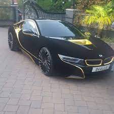 Black And Gold Bmw I8 Suv De Luxe Voitures Et Motos Voiture