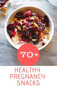 Learn about healthy eating during pregnancy, what foods to avoid, staying on a vegetarian diet, dealing with lactose intolerance, pregnancy food cravings, and foods to eat when you are not feeling. 70 Healthy Pregnancy Snacks Wifeychef Com