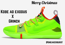 Indiana pacers' paul george was traded. Merry Christmas Kobe Ad Exodus Grinch Concept Or Nike Adidas Shoes Cavs Warriors Schuhe
