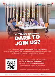Maybe you would like to learn more about one of these? Lowongan Kerja Pt Telkom Indonesia Untuk Fresh Graduate Tahun 2021 Hingga Maret Klik Koran
