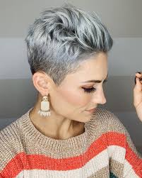 If a man's hair reaches the chin, it may not be considered short. Short Grey Hair