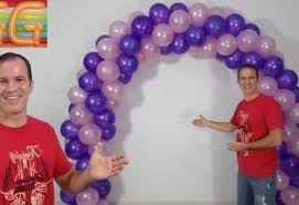 Diy Como Hacer Un Arco De Globos Arco De Globos Hacer Arcos Columnas De Globos