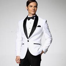 Top class tailoring and not a shiny fabric in sight. 2020 White Jacket With Black Satin Lapel Groom Tuxedos Groomsmen Best Man Suit Mens Wedding Suits Jacket Pants Bow Tie Girdle Wedding Suit Jacket Mens Wedding Suit Jacketssuit Man Wedding Aliexpress