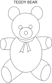 There's something for everyone from beginners to the advanced. Teddy Bear Coloring Printable Page For Kids