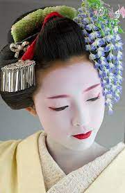 Takahina With Fuji Kanzashi Japanese Geisha Geisha Hair Ornaments