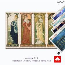 Every 4th zen teaser puzzle is free. Zebra 1000 Pcs Wooden Jigsaw Puzzle Mucha Design Van Gogh Starry Night Night Hawk Artwork Toys Basswood For Adults And Educational Girl Famous Painting Puzzle Shopee Malaysia
