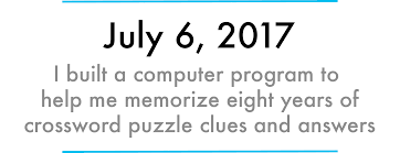 We think cgi is the possible answer on this clue. How I Mastered The Saturday Nyt Crossword Puzzle In 31 Days By Max Deutsch Medium