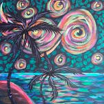Bright Lights Starry Night