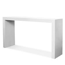 White Lacquer Console Table Dimensions Are 55 Wide X 14 Deep X 30 High Client Nathalie White Console Table Console Table Furniture