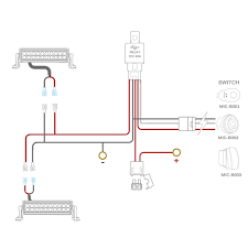 Led light bar relay wiring diagram. Automotive Wiring Repair Waterproof Led Light Bar Wiring