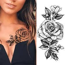 Plastic surgery has risen out of the secretive shadows and become something to aspire to publicly. Buy 1pc Black Flower Temporary Tatoo Sticker Diy Fake Waterproof Pencil Sketch Rose Tatoo For Women Body Art Chest Arm Tatoo For Holiday At Affordable Prices Price 2 Usd Free Shipping