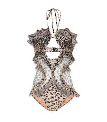 allia leopard print swimsuit