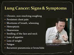 There are often no signs and symptoms of lung cancer when the cancer is in its early stages. Io Case Presentation Lung Cancer Ppt Download