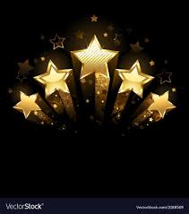 Five Gold Stars Royalty Free Vector Image Vectorstock Sponsored Royalty Stars Gold Free Ad Red Background Images Star Background Abundance Images