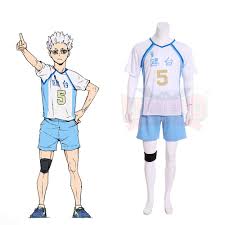 Hoshiumi korai all best scenes in haikyuu!! Volleyball Haikyuu Costume Kamomedai High Korai Hoshiumi Cosplay Costume Suit All Size Anime Costumes Aliexpress