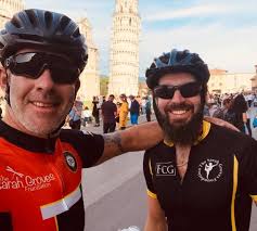 Cyclists finally make it to Rome