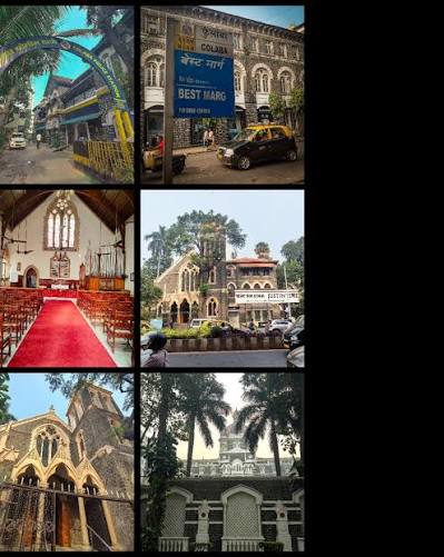 A walk along Colaba Causeway is an admiration expedition in Mumbai's eclectic architectural history, which seems a crazy mix of styles from different colonial periods and local Indian influences. Indo-Sarcenic, Neo Gothic,