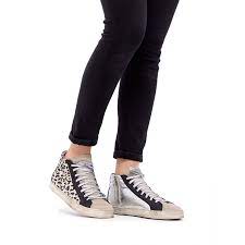 Shop up to 50% discount on many items worldwide shipping 100 day return policy more than 250 brands. Damen Sneakers P448 Skatebs W Leo Sand Leder Schwarz Leopard