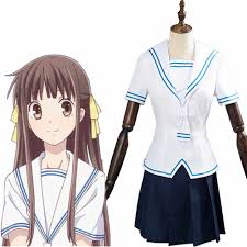 High quality fruits basket anime gifts and merchandise. Fruits Basket Cosplay Tohru Honda Cosplay Costume School Uniform Girl Sailor Top Skirt Halloween Carnival Suit Outfit Anime Costumes Aliexpress