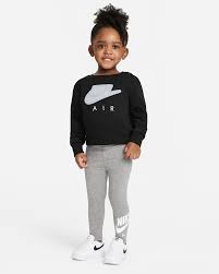 Companies don't become model citizens overnight. Nike Air Baby 12 24m Crew And Leggings Set Nike Lu