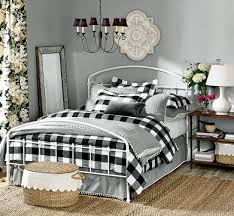 Black And White Buffalo Plaid Bedding Bedroom Decorating Ideas Home Decor Bedroom Rustic Bedroom Remodel Bedroom