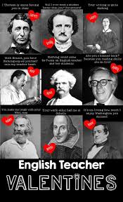 English Teacher Valentines Funny Valentines To Give Your Students English Teacher Humor Teacher Puns English Teacher Valentines
