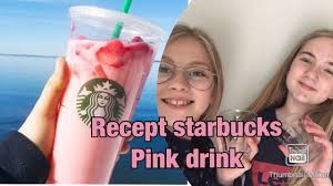 Jada jones) this is the drink we all think of when the starbucks pink. Starbucks Pink Drink Maken Recept Youtube