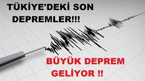 Son depremler hakkında anlık bilgi verir ‼️ Turkiye Deki Son Depremler Buyuk Deprem Geliyor Dikkat Yeni Safak
