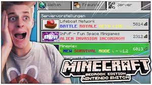 Check spelling or type a new query. Die Server Sind Endlich Da In Minecraft Bedrock Edition Auf Der Switch Mineplex Co Youtube