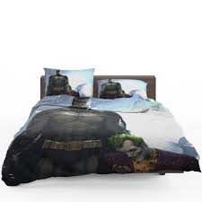 All sheets are made with a comfy 100% polyester microfiber fabric. Arkham Asylum Video Game Batman And Joker Bedding Set Super Heroes Bedding