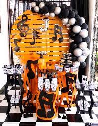 Plus, at this party, you'll get to hang with all of your friends, and not just the ones who can make it out to a music festival. Great Ideas For A Music Themed Party Party Decoration Ideas Facebook