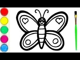 Mewarnai gambar islami untuk anak muslim untuk kreatifitas dengan mewarnai gambar alquranmulia.wordpress.com. Cara Menggambar Dan Mewarnai Kupu Kupu Butterfly Youtube Menggambar Kupu Kupu Cara Menggambar Kupu Kupu