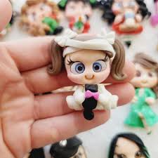 Amazon.com: Baby Mummy #054 Clay Doll for Bow-Center, Jewelry Charms,  Accessories, and More : Toys & Games