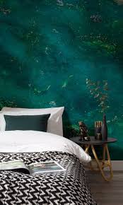 Design your everyday with duvet covers you'll love. A Charming Emerald Green Bedroom Wallpaper That Boosts The Feel Of The Entire Division Schlafzimmer Design Schlafzimmer Tapete Zimmer
