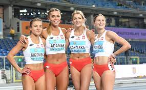 7 medali, 5 zotych i 2 srebrne to. Sztafeta Kobiet 4x100 M Jedzie Na Igrzyska Do Tokio Foto Pasja Azs